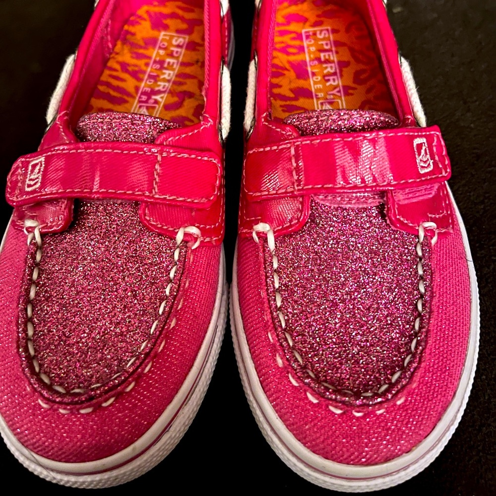 Sperry top-sider for small children, Two tone Pink.
